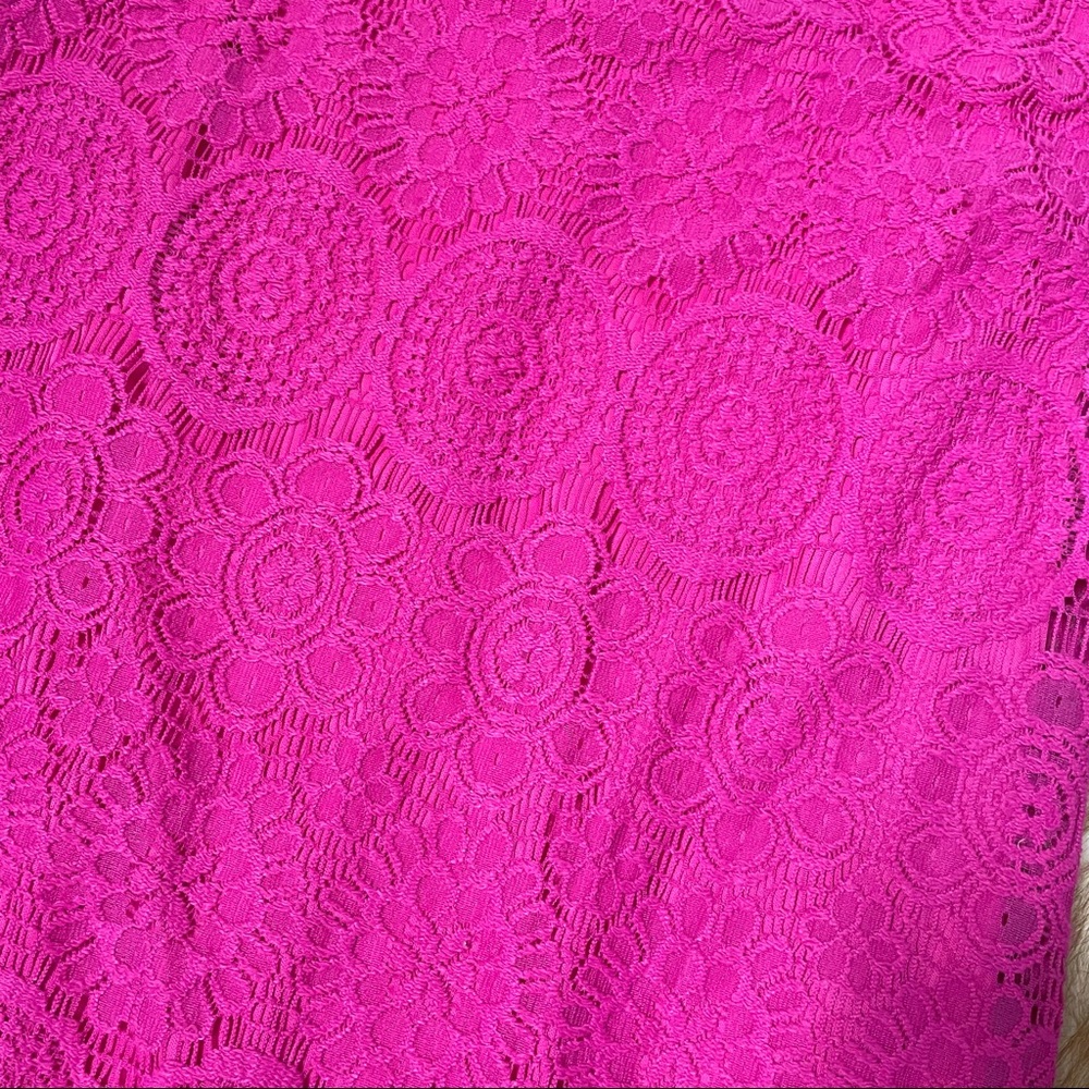 Laundry by Shelli Segal scalloped lace dress - Picture 6 of 7